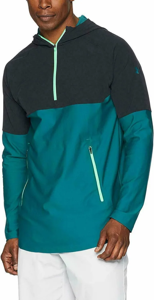 Under Armour Men's Hoodie - Vanish Popover - Black, Size: XXL