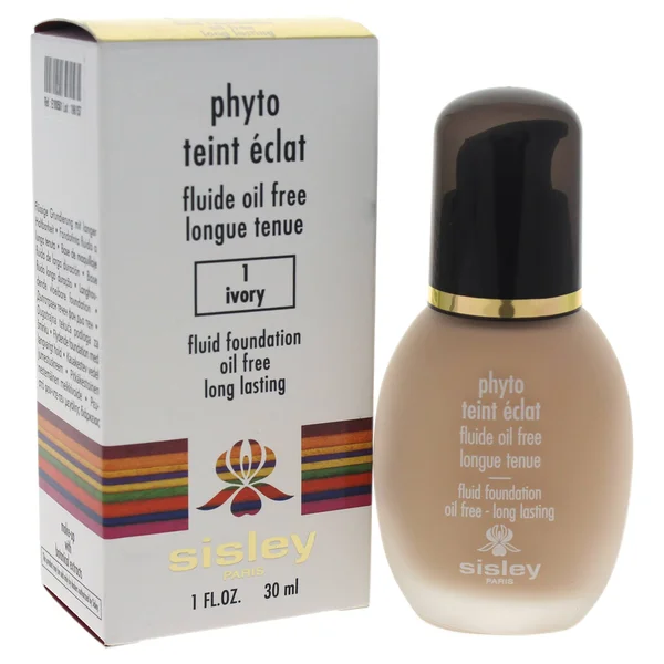 Sisley Phyto Teint Eclat Fluid Foundation Oil Free 1.0 oz Ivory