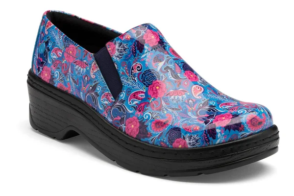 Klogs Footwear Women's Naples Clogs - Wide Blooming Paisley in Size 7.5