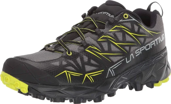 La Sportiva Men's Akyra GTX - Carbon/Apple Green - 41