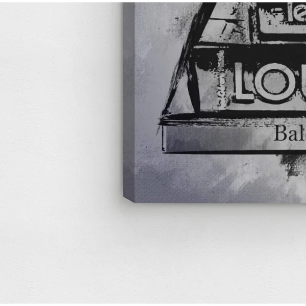 Oliver Gal &Lectures Black& Fashion and Glam Wall Art Canvas Print - Black, Gray (16 x 13)