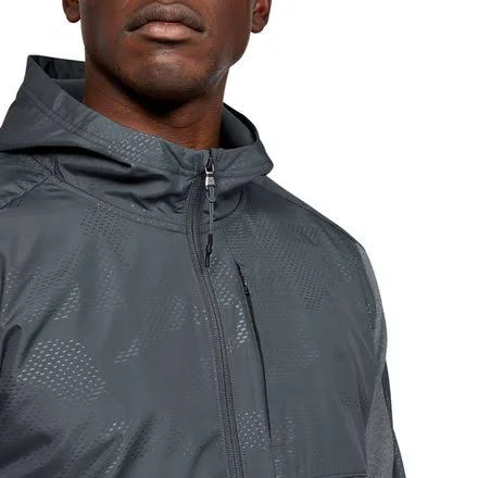 Under Armour Men's ColdGear Infrared Full Zip Hoodie - Gray - XXL