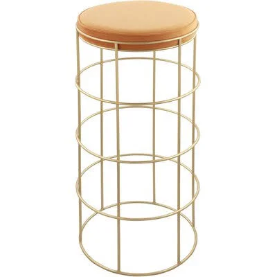 Whitsett Counter & Bar Stool Everly Quinn Seat Height: Bar Height (30.5x22 Seat Height) - Upholstery: Mango