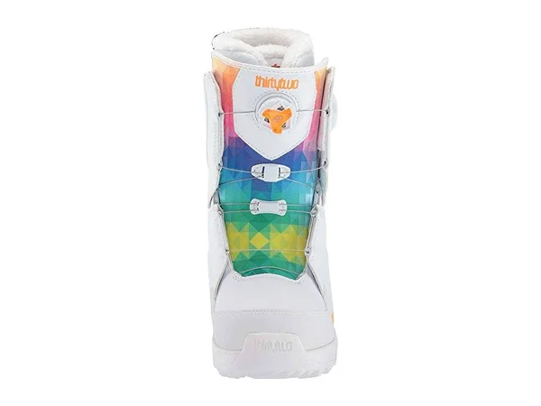 ThirtyTwo Lashed Double Boa Snowboard Boot - Women's White, 9.5