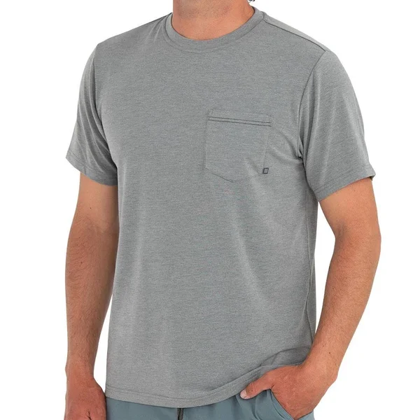 Free Fly Men's Bamboo Flex Pocket Tee