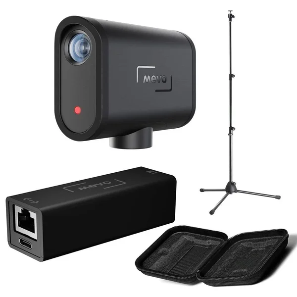 Mevo Start Live Streaming Camera w/Start Case/6& 3-Section Stand/Start Ethernet