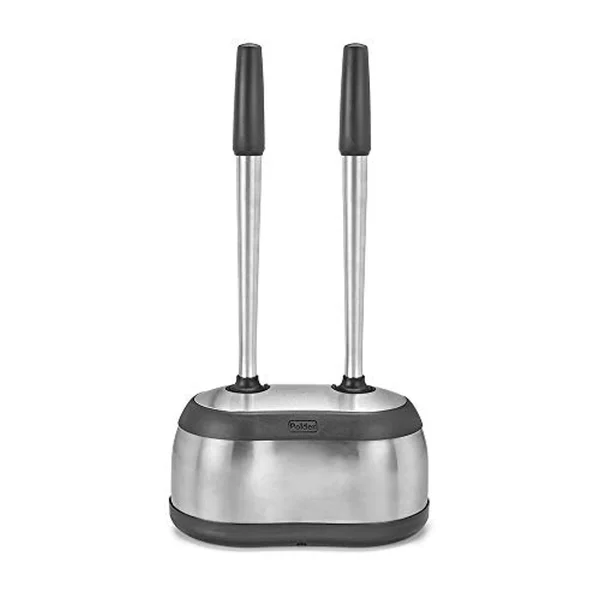 Polder Toilet Brush and Plunger Bath Caddy