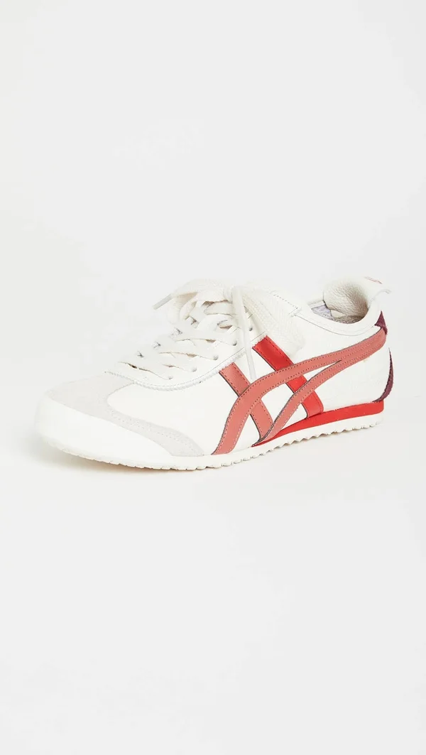 Onitsuka Tiger, Mexico 66, Cream/Red Brick