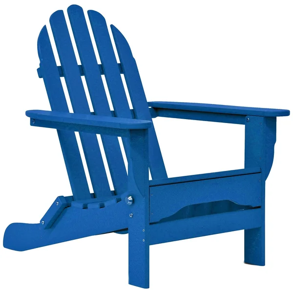 DuroGreen Recycled Plastic The Adirondack Chair - Blue
