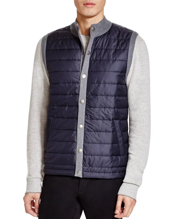 Barbour Men's Essential Quilted Gilet - Mid Grey