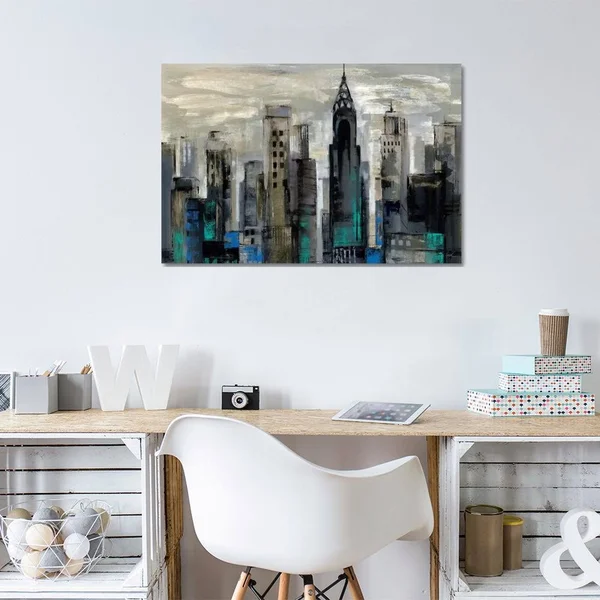 Silvia Vassileva Canvas Prints - New York Moment