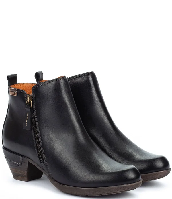 Pikolinos Rotterdam 902-8900 Black Leather