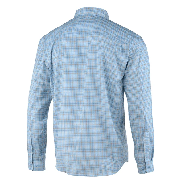 Huk Men's Tide Point Woven Plaid Long-Sleeve Shirt