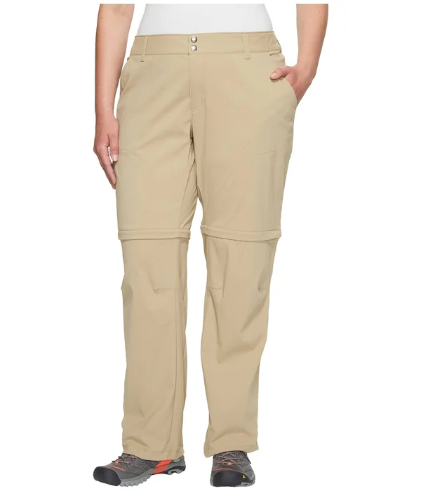 Columbia Women's Saturday Trail II Convertible Pant - 22W - British Tan