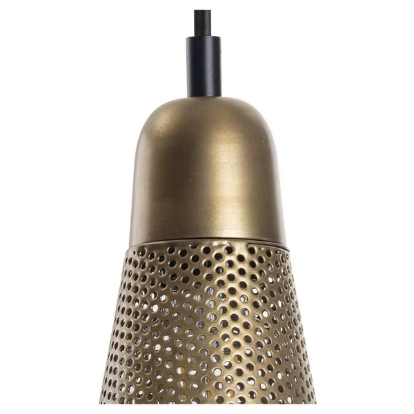 Sunpan Dawn Ceiling Pendant Light Antique Brass Iron 105802