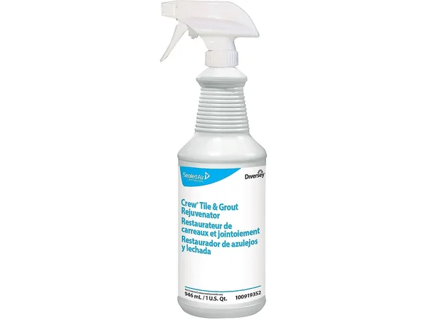 Crew Tile and Grout Rejuvenator - 32 oz Spray Bottle, 12/Carton