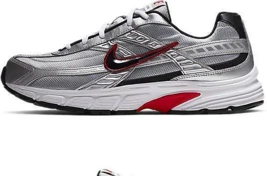 Nike Initiator Metallic Silver Marathon Running Shoes/Sneakers 394055-001 (Size: US 8)