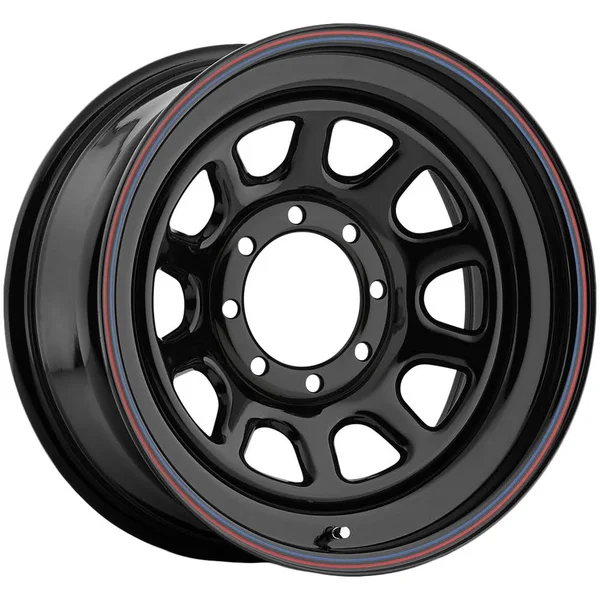 AWC 51 Daytona 15x10 5x5.5x22 -38mm Black Wheel Rim 15x22 inch