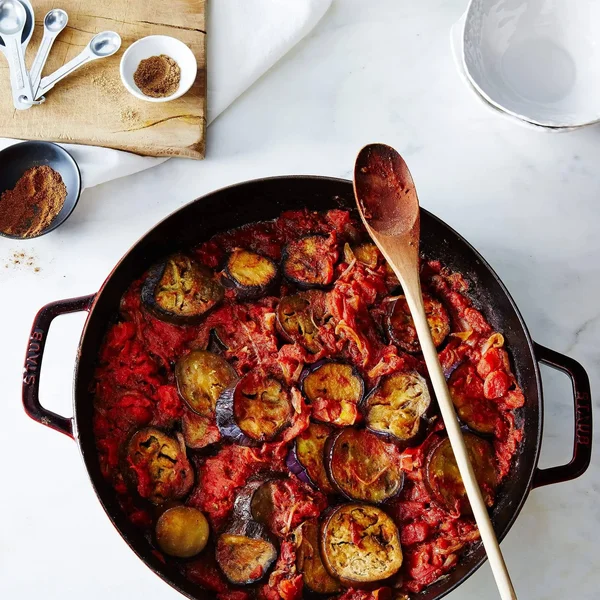 Staub - Large Wok with Glass Lid, Cherry