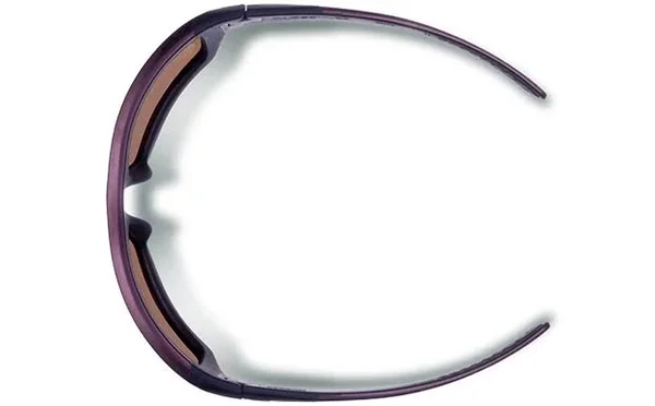 Gargoyles Khyber Polarized Sunglasses (Matte Dark Red/Brown/Silver)