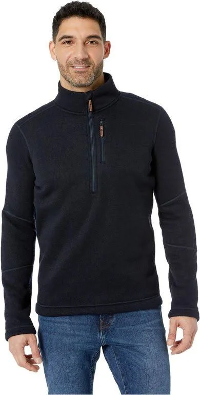 Smartwool Hudson Trail Fleece Half Zip Sweater - Men's Navy, XXL
