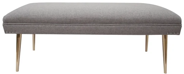 Everly Quinn Sunni Upholstered Bedroom Bench - Upholstery: Light Gray
