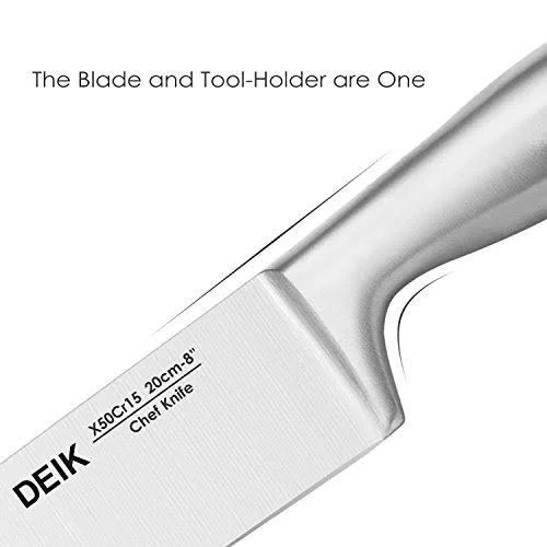 Deik 14 Pcs Knife Set - High Carbon Stainless Steel Kitchen Knife Set