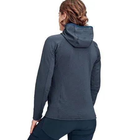 Mammut Nair ml Hooded Jacket - Women's Peacoat Melange - L