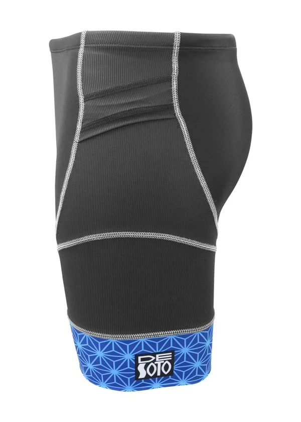 DeSoto Men's Riviera Tri Short - 2020 - M - Grey Cube