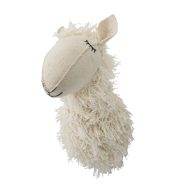 Bloomingville Wall Decor Sheep - Kids - Animal Heads - White