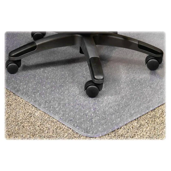 Lorell Plushmat Chair Mat, Clear