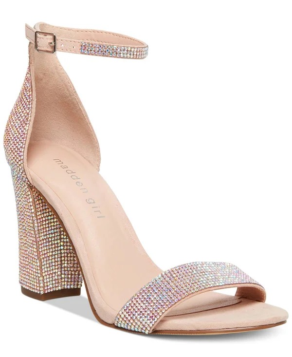 Madden Girl Beella Dress Sandal - Blush Multi - Size: 7