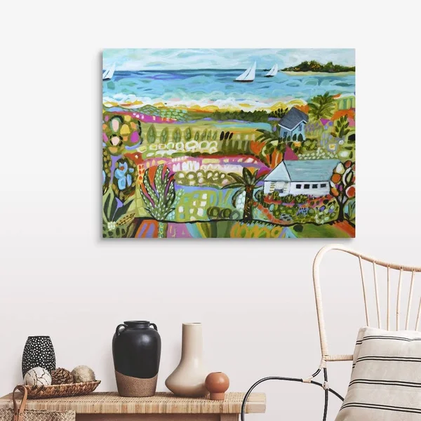 Nautical Whimsy III - Canvas Wall Art, 40x30, Great Big Canvas