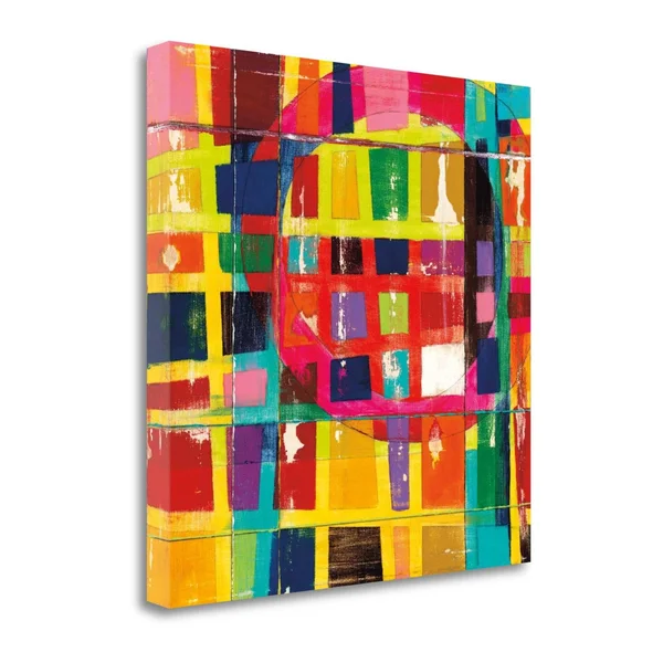 Tangletown Fine Art Wonderful Six by Dante Vida - Giclee Print on Gallery Wrap Canvas, 30x22x30x22