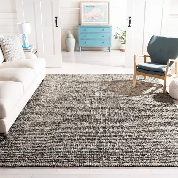 Safavieh NF447A Natural Fiber Area Rug - Natural: 6-ft x 9-ft