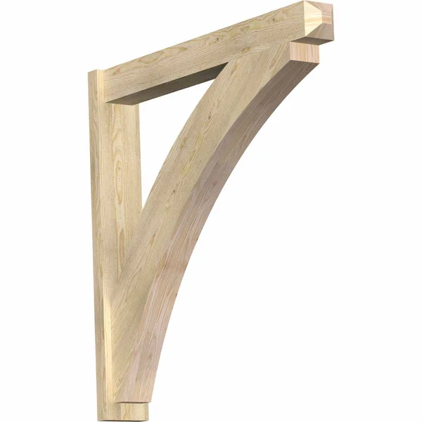 6x22W x 42x22D x 42x22H Thorton Rough Sawn Craftsman Outlooker - Douglas Fir