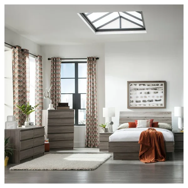 Tvilum Scottsdale 6 Drawer Double Dresser - Truffle
