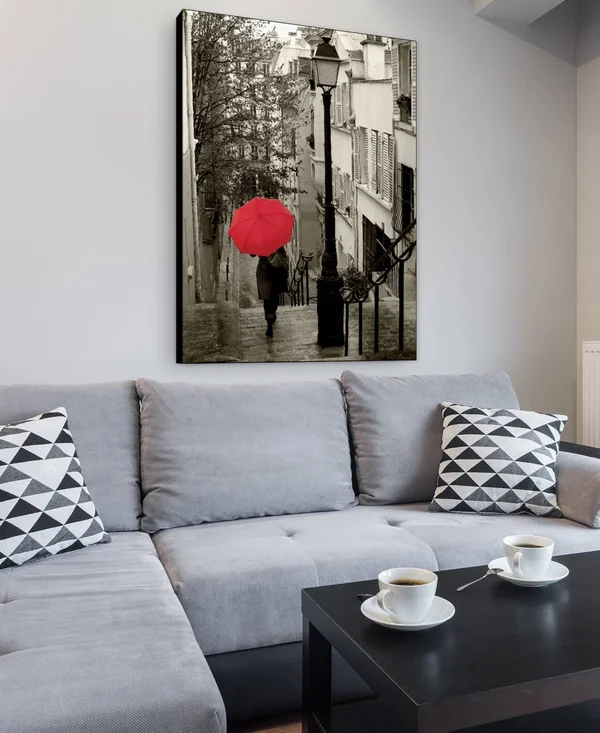 Trademark Fine Art Sue Schlabach &Paris Stroll II& Canvas Art, 35 x 47