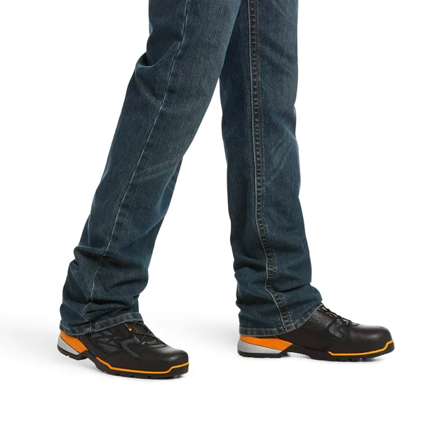 Ariat 10016222 Men's Rebar M5 Slim DuraStretch Edge Stackable Straight Leg Jean 46x32