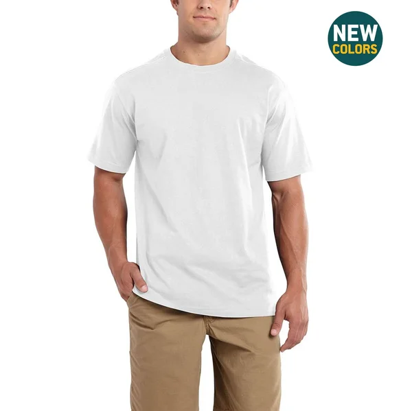 Carhartt Maddock Non-Pocket Short-Sleeve T-Shirt White XL