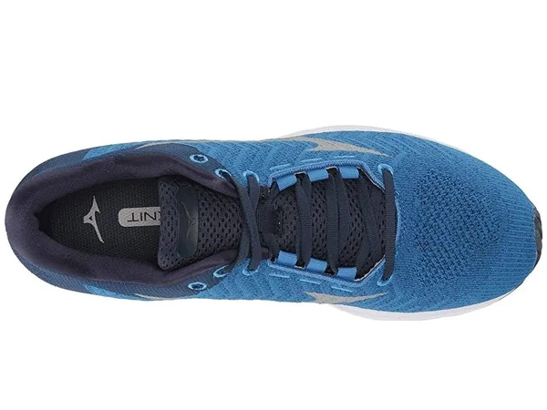 Mizuno Wave Rider Waveknit 3 Men's Running Shoe Blue Size 11.5