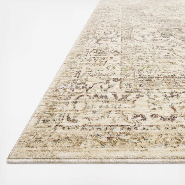 Loloi Revere REV-04 2&6x22 x 8& Ivory, Berry Rug