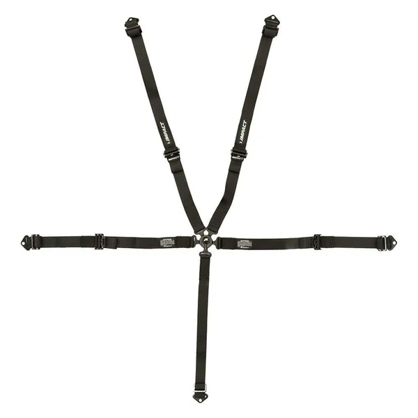 Impact 58346661 Black One Size 5 PT Pull Down Camlock Harness