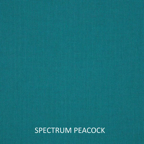 Sunbrella Spectrum Peacock Corded Indoor/ Outdoor Pillows (Set of 2) - 12 in x 24 in