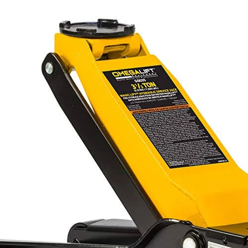 Omega Lift GQ035 Floor Jack 3.5 Ton - Professional Heavy Duty Hydraulic Magic Lift Car Truck SUV Service Jack