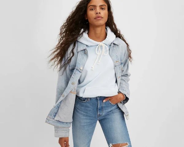 Levi&s Wedgie Jive Tone Straight Leg Jean