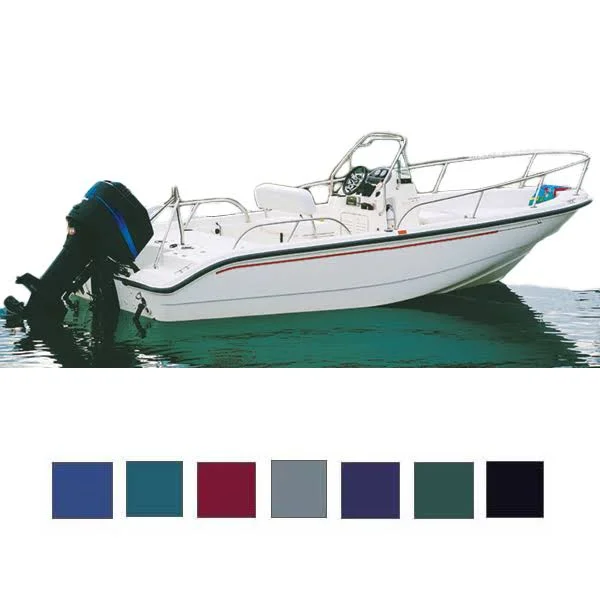 Taylor Made Inshore Fishing Boat COVER - OB, Navy Blue, Hot Shot, 13&5x22-14&4
