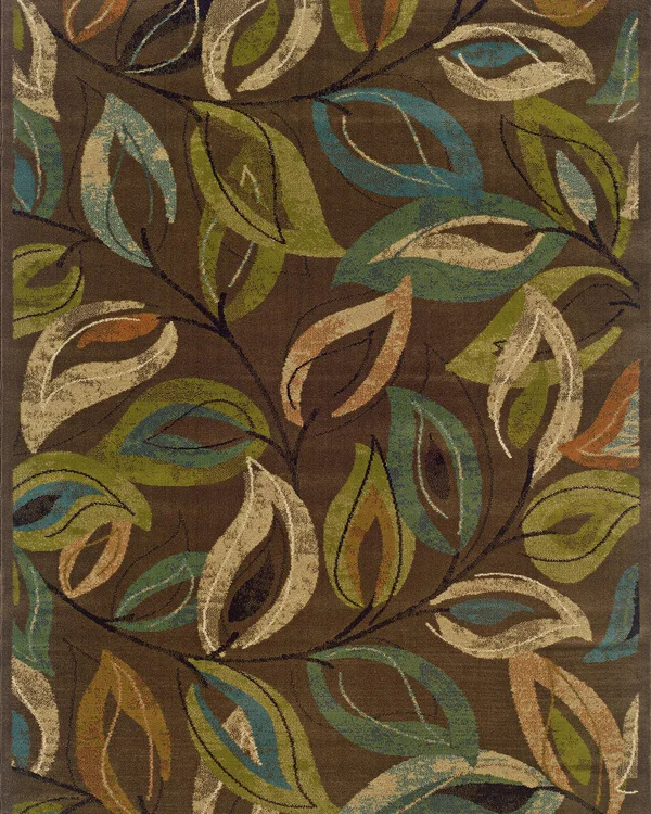 Oriental Weavers Emerson 1999A 5& x 7&6x22 Brown Area Rug