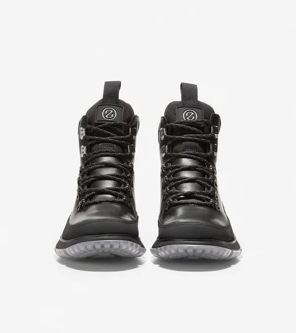 Cole Haan 4.Zerogrand Hiker WP Men's Boots 9416159 - 9.5 W - Wide, Black