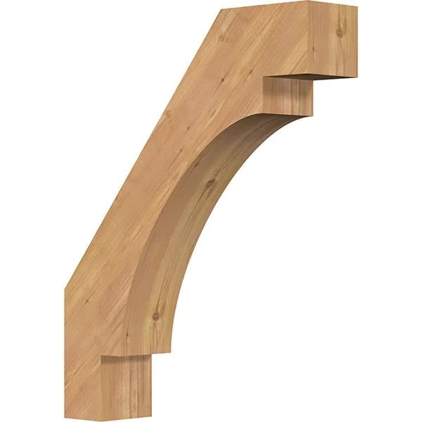 5 1/2x22W x 24x22D x 30x22H Merced Smooth Brace, Western Red Cedar